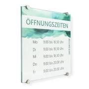 Türschild VITRUM K Glasschild
